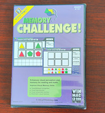 The Critical Thinking Co. Memory Challenge CD-ROM Win/Mac CD-1456 picture
