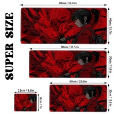 Ying Mouse Pad Desk Pad Computer Pad 2D Flat XXL XL L M Super Big Large Gaming picture