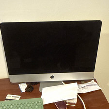 Apple iMac Series All-in-One Desktop Computer, Silver picture