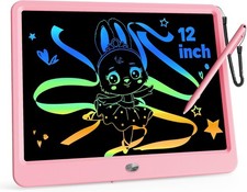 12 Inch LCD Writing Tablet with Anti-Lost Stylus, Erasable Doodle Board Color... picture