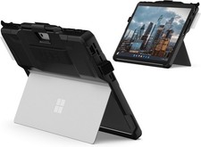 UAG Scout Case w/ CAC Reader for Surface Pro 11/10/9 Rugged Black Pen Strap picture