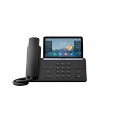 Yealink SIP-T87W WiFi IP Phone 16 SIP Touchscreen PoE No Power Adapter picture