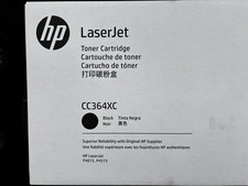 HP CC364XC LaserJet Toner Cartridge Black New In Box picture