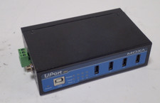 MOXA UPORT 404 4 PORT INDUSTRIAL USB HUB 480 Mbps DATA TRANSMISSION In 12-40Vdc picture