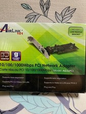 NEW Airlink 101 1x RJ-45 10/100/1000Mpbs PCI Network Adapter Card THA01 AG32PCI picture