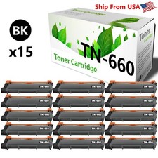 15PK TN 660 TN-660 Toner Cartridge For DCP-L2540DW HL-L2340DW Printer picture