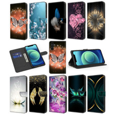 Butterfly Flower Wallet Flip Cover Case For S23 S22 Ultra S24 S25 Plus S23 FE picture