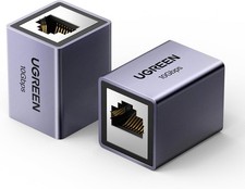 Ethernet Extender 10Gbps, Ethernet Coupler for Cat8 Cat7 Cat6 Cat5 Cable, 328Ft picture