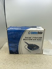 Tru Link 2 Port USB Micro KVM With Audio Model # 52043 picture