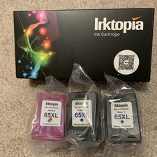 Inktopia high-yield Printer Ink Cartridges HP 65xl x 2 Black, 1 Tri-color picture