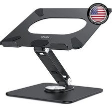 Foldable Adjustable Laptop Riser for Enhanced Comfort - Fits 10-15.6