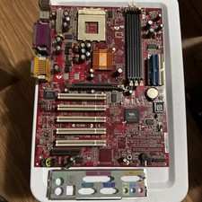 ATX Mainboard Motherboard MSI K7T266 Pro2 Ver: 2.0 Socket A (T462) working picture