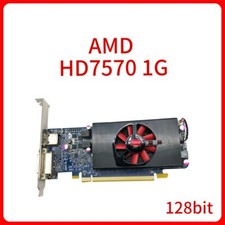 HD7570 Game Graphics Card D5 128bit knife card DVI+DP supports 4K PCI-E 16X 1GB picture