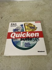 Quicken Suite 98, Family, Lawyer, Deluxe Windows Software picture