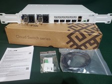 MikroTik CRS504-4XQ-IN Cloud Router Switch - 4-Port 100G QSFP28 Managed Switch picture