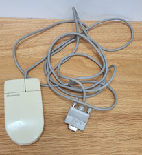 Microsoft Vintage Retro Serial PS/2 Compatible Mouse C3K5K5COMB -  picture