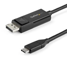 Startech 1M USB-C (T/BOLT3) TO DP1.2 ADAPTER CABLE 4K BI-DIRECT 3YR picture