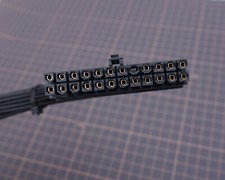 Custom Unsleeved Cable Kit for FormD T1 SFX PSU EVGA GM Corsair SF ITX PCIE CPU picture