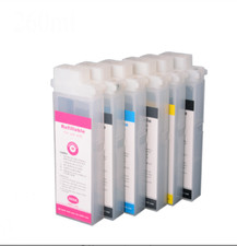 6 Empty Refillable Ink Cartridges For IPF6400 SE - BK, M, R, Y, C, MBK picture
