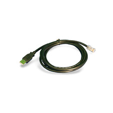 10ft UPS Tripp Lite USB to RJ45 Cable 731093 Compatible - Black picture