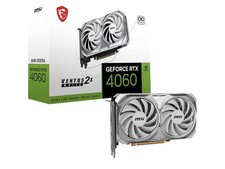 MSI GeForce RTX 4060 VENTUS Graphic Card - 8 GB GDDR6 White picture