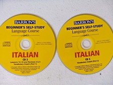 Barron's Beginner's Self-Study Language: Italian (CD 2 & 3) *DISCS ONLY* picture