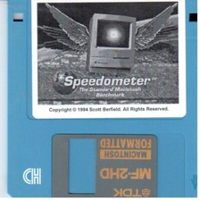 ITHistory SOFTWARE  APPLE (1994) SPEEDOMETER (Scott Berfield)  3.5