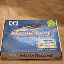 DFI CM64-AL/G Socket 370 ATX Motherboard, SEALED, RARE, VINTAGE, OEM Accesories picture