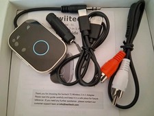 NEW Wireless Bluetooth Receiver & Transmitter RCA to 3.5mm Aux Audio Adapter picture