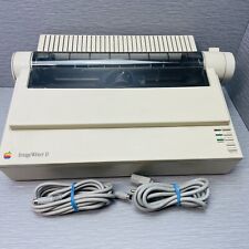 Apple ImageWriter II 2 White A9M0320 With Manual TURNS ON UNTESTED picture