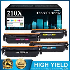 210X 4-Pack High Yield Toner for HP Color LaserJet Pro MFP 4301fdn, W2103X picture