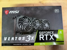 MSI GeForce RTX 3070 VENTUS 3X OC 8GB GDDR6 Graphics Card picture