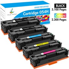 5pk CRG 054 054H Toner Cartridge for Canon Imageclass MF641Cdw MF644Cdw MF641Cdw picture