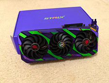 ASUS ROG STRIX NVIDIA GeForce RTX EVA Edition Triple-Fan DP HDMI PCIe x16 picture