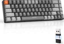 ZIYOU LANG K68 Wireless Mechanical Hot Swappable Ergonomic Gaming Keyboard picture