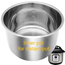 Stainless Steel Inner Pot for Instant Pot 6QT, Upgrade Pot for Instant Pot 6 ... picture