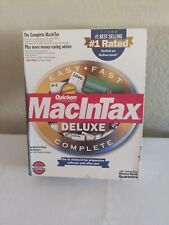 Quicken MacInTax Deluxe Complete Software Federal Return Year 1998 New Sealed picture