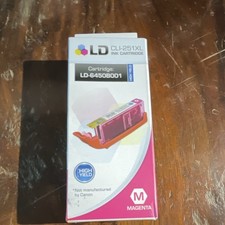 LD CLI-251XL Magenta Compatible High Yield Inkjet Ink Cartridge for Canon picture