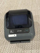 Zebra ZP 450 Working Missing Cords  As is picture