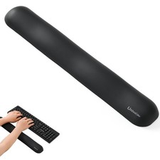 DesignWave Keyboard Wrist Rest Memory Foam Ergonomic AntiSlip Gel Pad Black picture