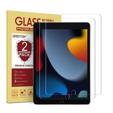 OMOTON [2 Pack] Screen Protector Compatible with iPad 9th 8th 7th Generation ... picture