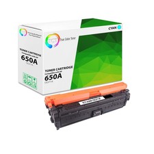 TCT Cyan CE271A 650A Toner Cartridge For HP LaserJet Enterprise CP5525 CP5520 picture
