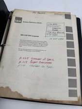 IBM 1130 RPG Language & 1401 Data Processing System Guide Vintage Rare picture