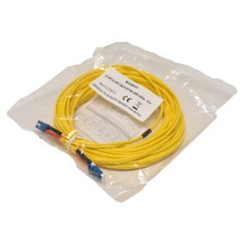 20 x Corning LC-UPC/LC-UPC OS2 9/128 Fibre Patch Yellow Yellow - 12m NEW NEW  picture