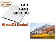Pre-Loaded High Sierra 512GB SSD for MacBook Pro, Mini & iMac A1278 A1286 A1297 picture