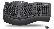 Perixx PERIBOARD-535 Wireless Bluetooth Ergonomic Split Keyboard Black picture