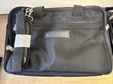 Apple WWDC 2002 Black Gently Used Computer Gear Bag Vintage Both Straps READ picture