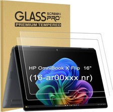 2-Pack Tempered Glass Screen Protector for HP OmniBook X Flip 16″ & HP OmniBook picture