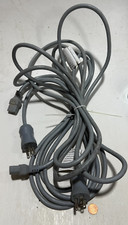 (Lot Of 2) 12FT 18AWG Medical Power Cords NEMA 5-15P To IEC320 C13 picture