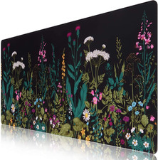 Desk Mat, Large Desk Mouse Pad for Desk,Home Office - Green Weeds | Desk Protect picture